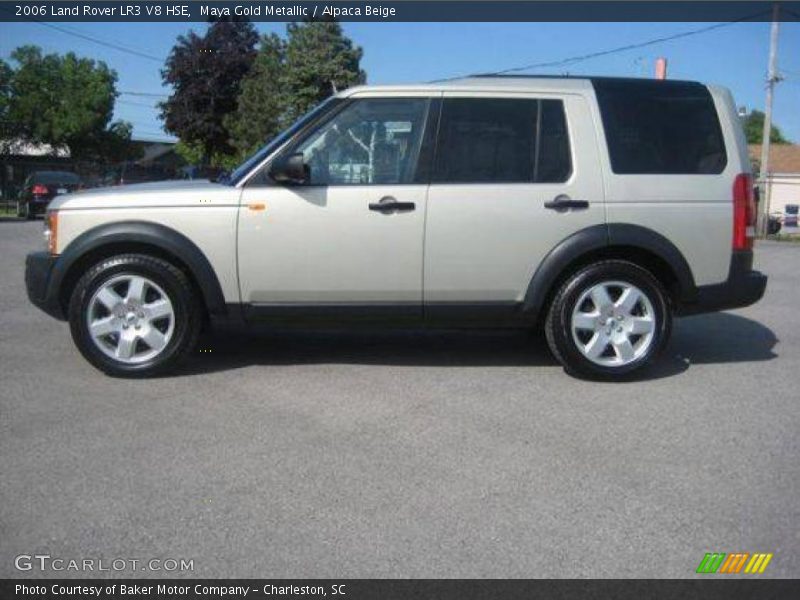 Maya Gold Metallic / Alpaca Beige 2006 Land Rover LR3 V8 HSE