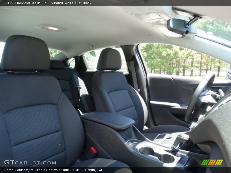 Summit White / Jet Black 2019 Chevrolet Malibu RS
