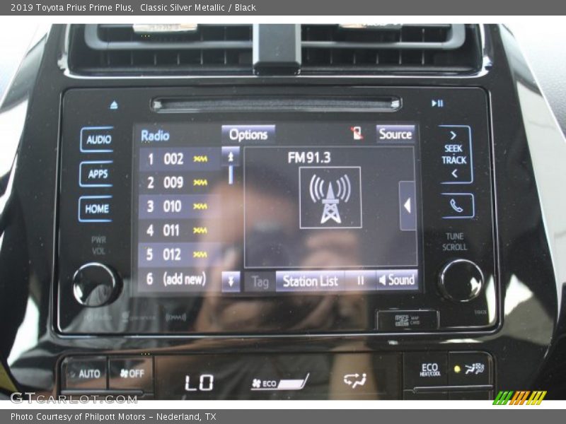 Classic Silver Metallic / Black 2019 Toyota Prius Prime Plus