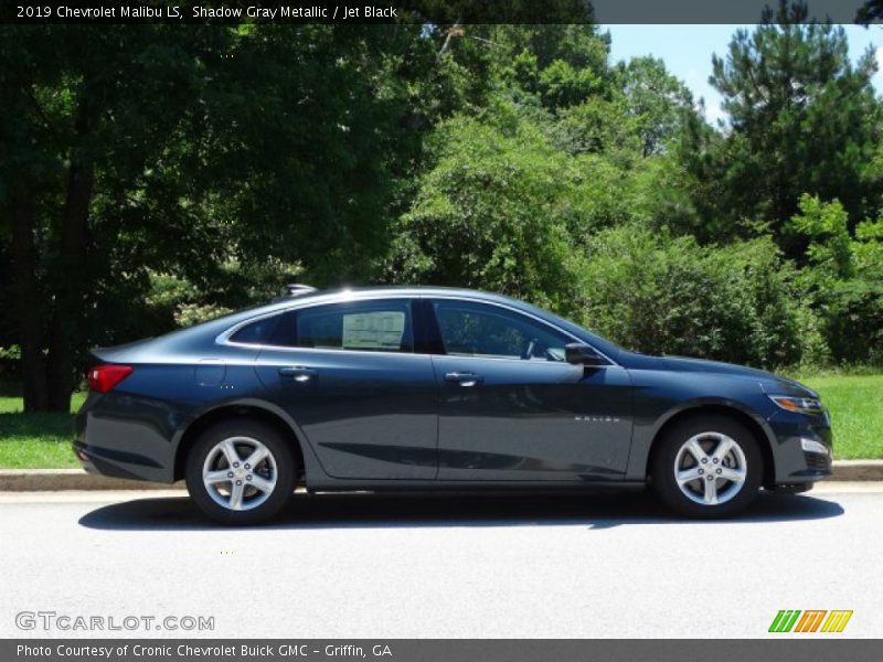 Shadow Gray Metallic / Jet Black 2019 Chevrolet Malibu LS