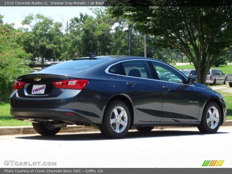 Shadow Gray Metallic / Jet Black 2019 Chevrolet Malibu LS