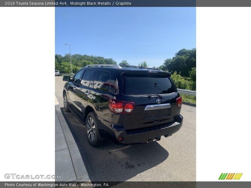 Midnight Black Metallic / Graphite 2019 Toyota Sequoia Limited 4x4