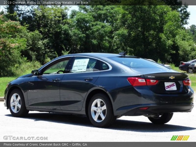 Shadow Gray Metallic / Jet Black 2019 Chevrolet Malibu LS