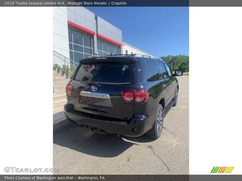 Midnight Black Metallic / Graphite 2019 Toyota Sequoia Limited 4x4