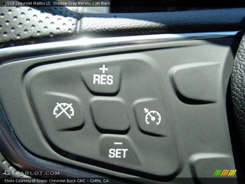 Shadow Gray Metallic / Jet Black 2019 Chevrolet Malibu LS