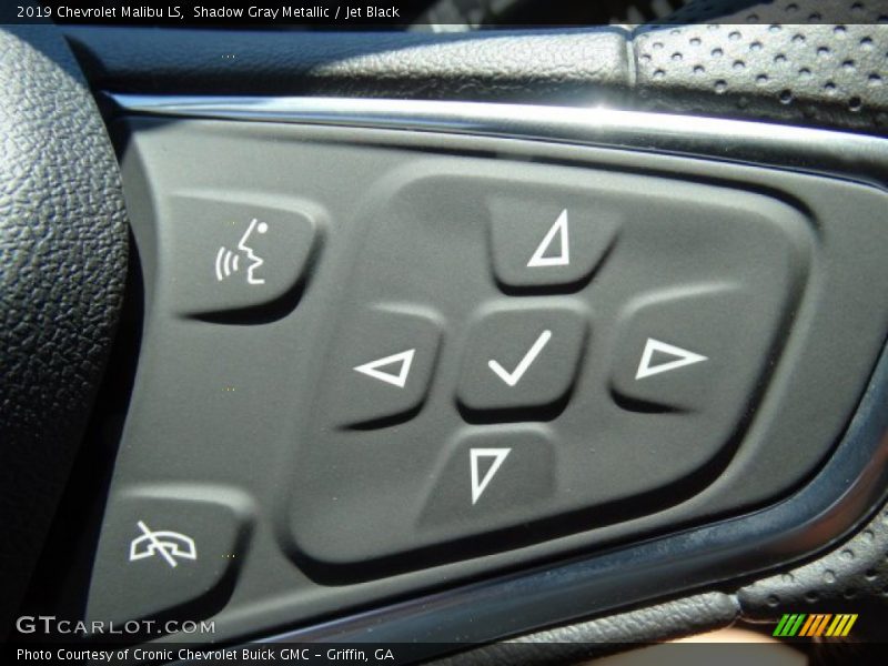 Shadow Gray Metallic / Jet Black 2019 Chevrolet Malibu LS