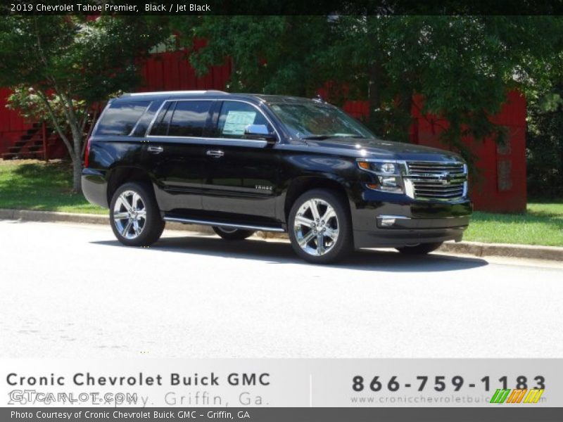 Black / Jet Black 2019 Chevrolet Tahoe Premier