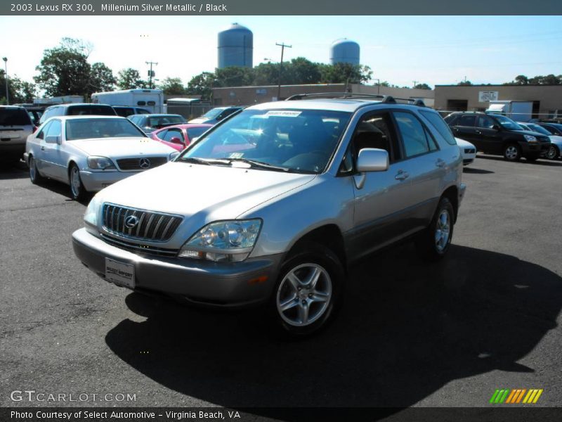 Millenium Silver Metallic / Black 2003 Lexus RX 300