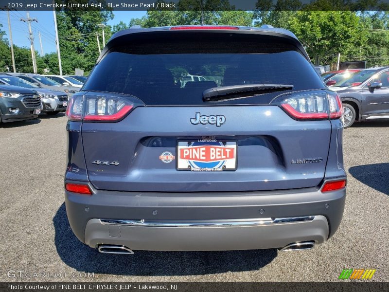 Blue Shade Pearl / Black 2019 Jeep Cherokee Limited 4x4