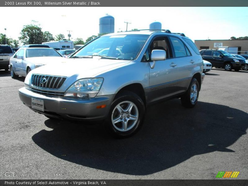 Millenium Silver Metallic / Black 2003 Lexus RX 300