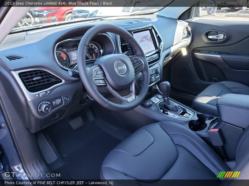 Blue Shade Pearl / Black 2019 Jeep Cherokee Limited 4x4