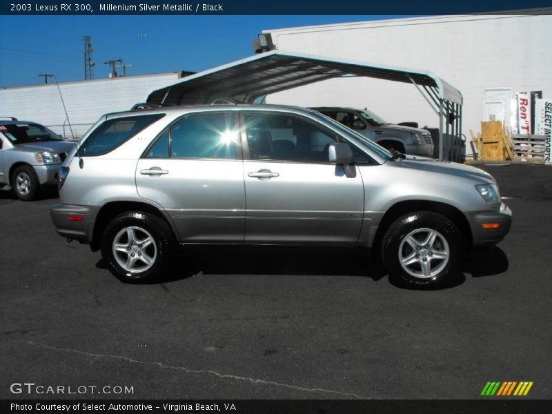 Millenium Silver Metallic / Black 2003 Lexus RX 300