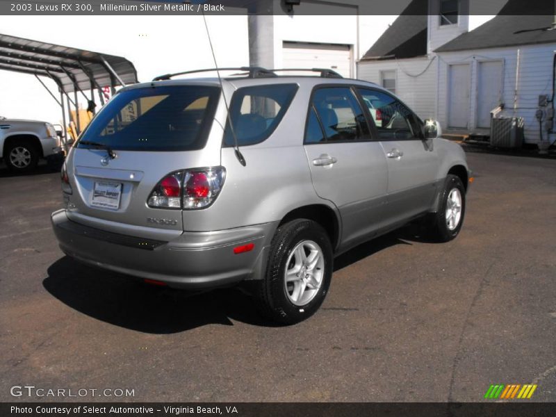 Millenium Silver Metallic / Black 2003 Lexus RX 300