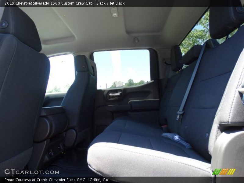 Black / Jet Black 2019 Chevrolet Silverado 1500 Custom Crew Cab