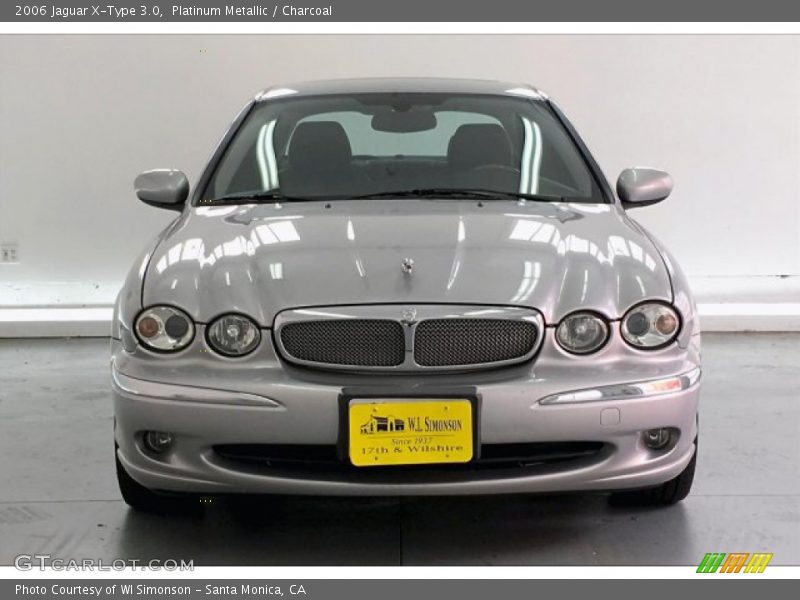 Platinum Metallic / Charcoal 2006 Jaguar X-Type 3.0