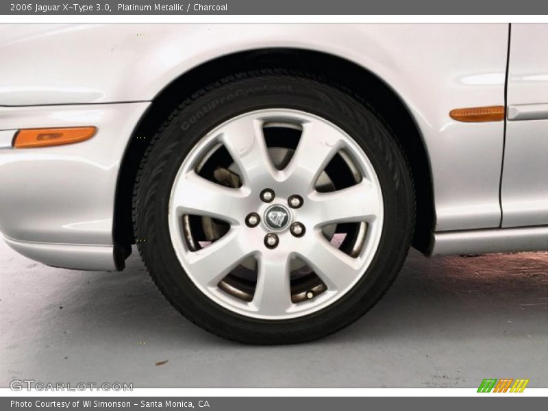 Platinum Metallic / Charcoal 2006 Jaguar X-Type 3.0
