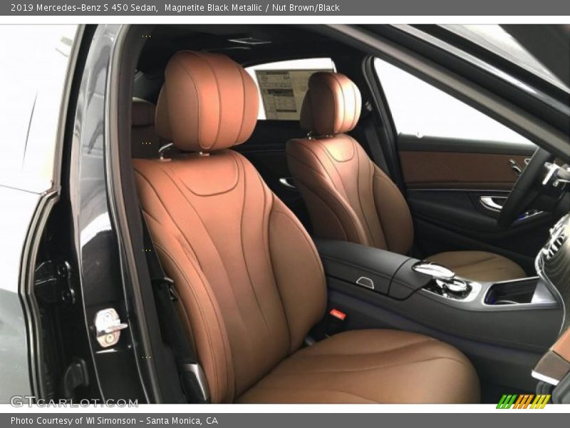 Magnetite Black Metallic / Nut Brown/Black 2019 Mercedes-Benz S 450 Sedan