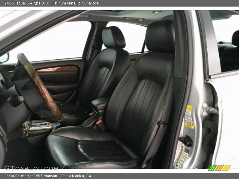 Platinum Metallic / Charcoal 2006 Jaguar X-Type 3.0