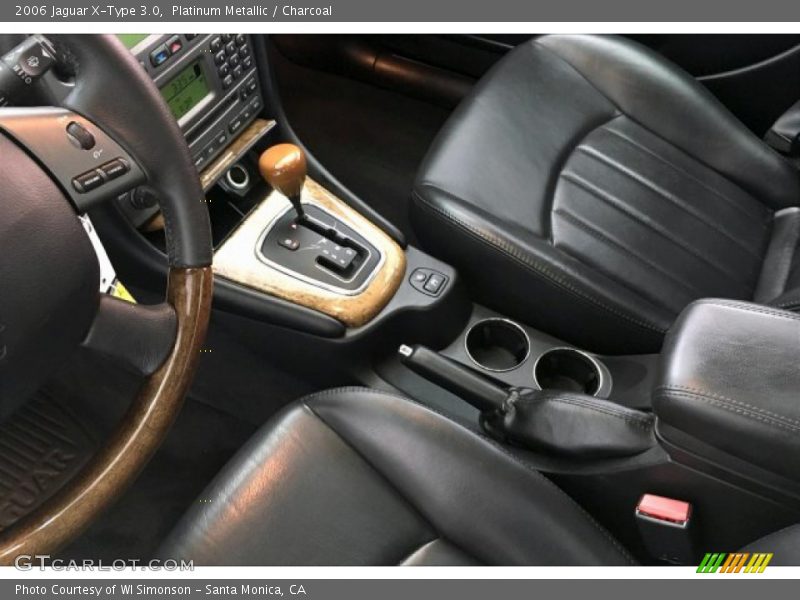 Platinum Metallic / Charcoal 2006 Jaguar X-Type 3.0