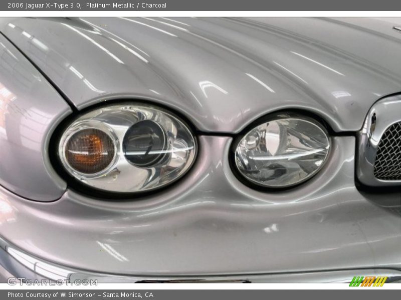 Platinum Metallic / Charcoal 2006 Jaguar X-Type 3.0