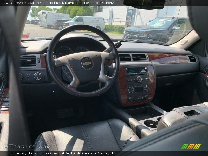 Black / Ebony 2013 Chevrolet Avalanche LT 4x4 Black Diamond Edition