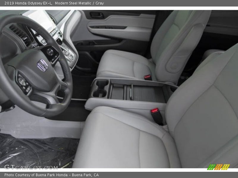 Modern Steel Metallic / Gray 2019 Honda Odyssey EX-L