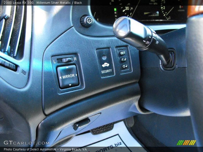 Millenium Silver Metallic / Black 2003 Lexus RX 300