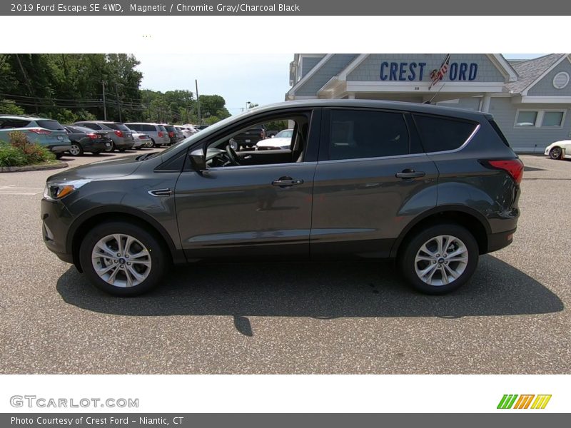 Magnetic / Chromite Gray/Charcoal Black 2019 Ford Escape SE 4WD