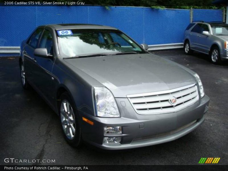 Silver Smoke / Light Gray 2006 Cadillac STS V8