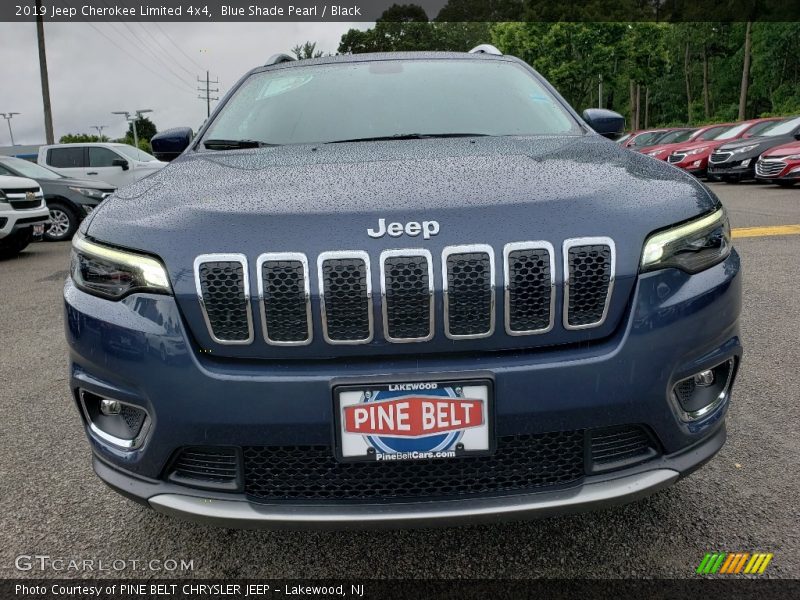 Blue Shade Pearl / Black 2019 Jeep Cherokee Limited 4x4