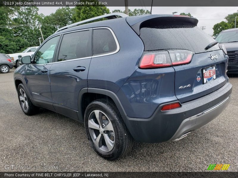 Blue Shade Pearl / Black 2019 Jeep Cherokee Limited 4x4