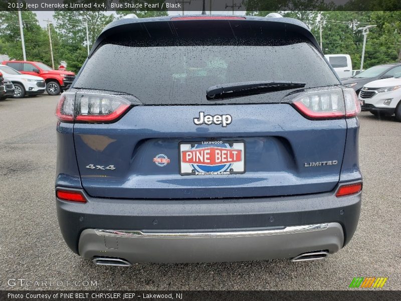 Blue Shade Pearl / Black 2019 Jeep Cherokee Limited 4x4