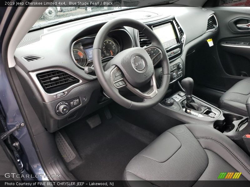 Blue Shade Pearl / Black 2019 Jeep Cherokee Limited 4x4