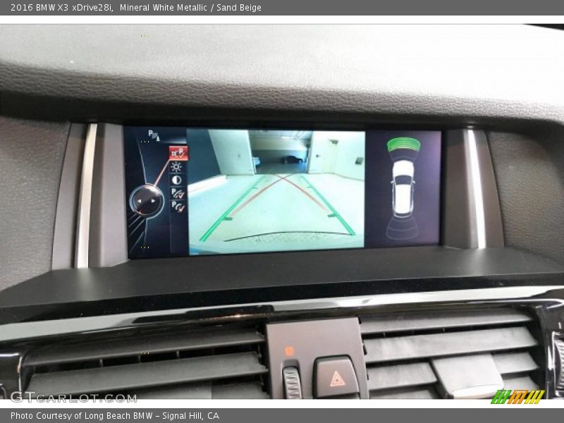 Mineral White Metallic / Sand Beige 2016 BMW X3 xDrive28i