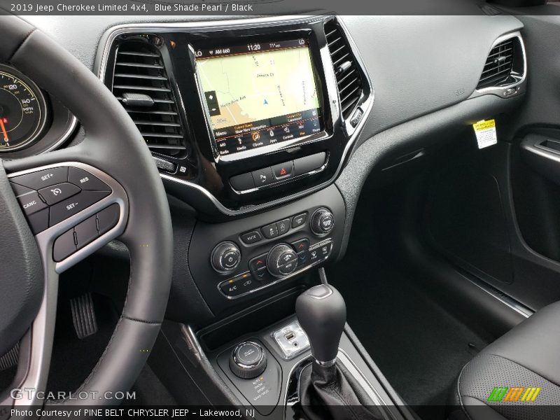 Blue Shade Pearl / Black 2019 Jeep Cherokee Limited 4x4