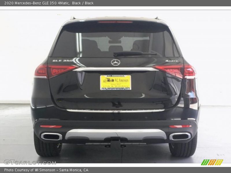 Black / Black 2020 Mercedes-Benz GLE 350 4Matic