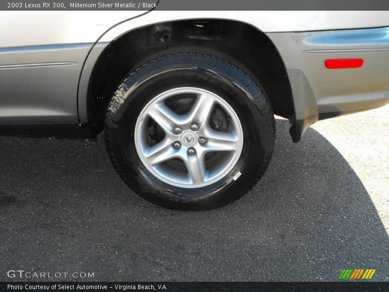 Millenium Silver Metallic / Black 2003 Lexus RX 300