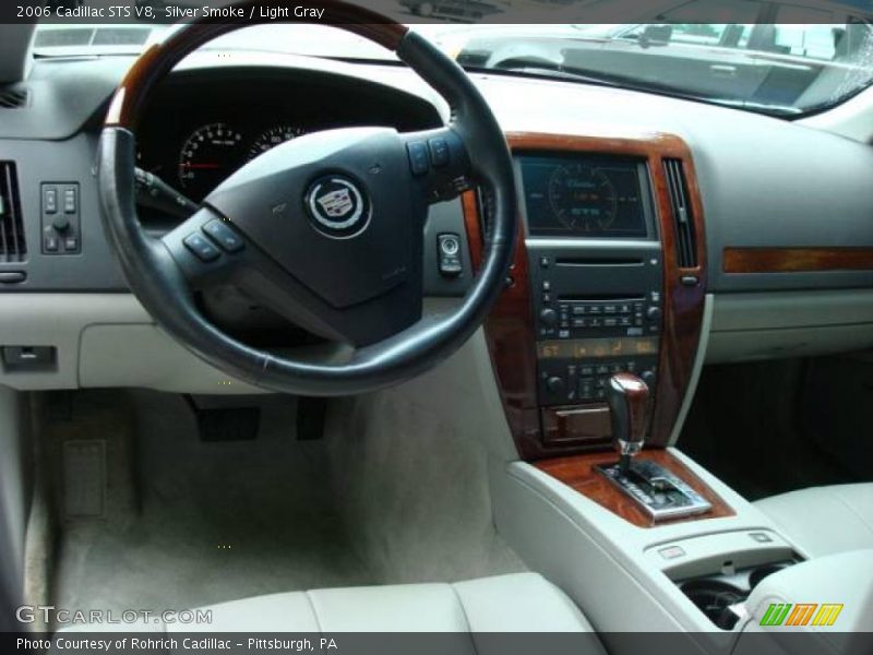 Silver Smoke / Light Gray 2006 Cadillac STS V8