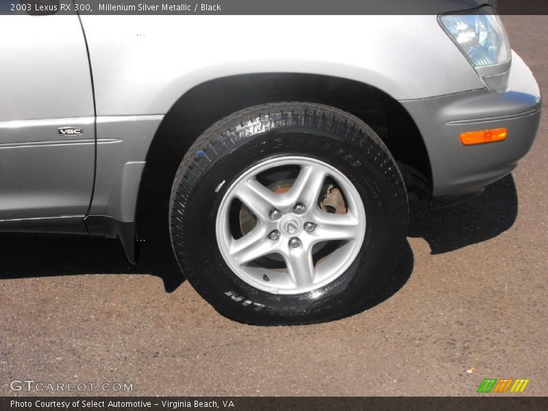 Millenium Silver Metallic / Black 2003 Lexus RX 300