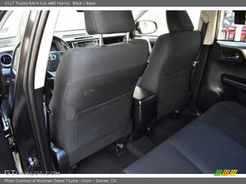 Black / Black 2017 Toyota RAV4 XLE AWD Hybrid