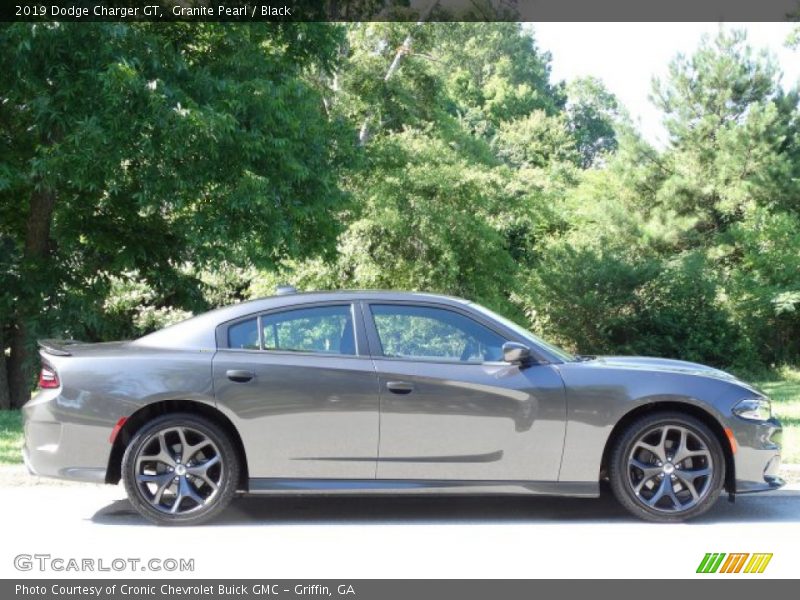 Granite Pearl / Black 2019 Dodge Charger GT