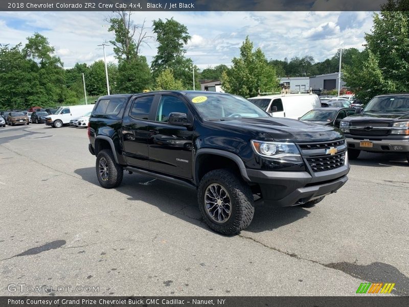 Black / Jet Black 2018 Chevrolet Colorado ZR2 Crew Cab 4x4