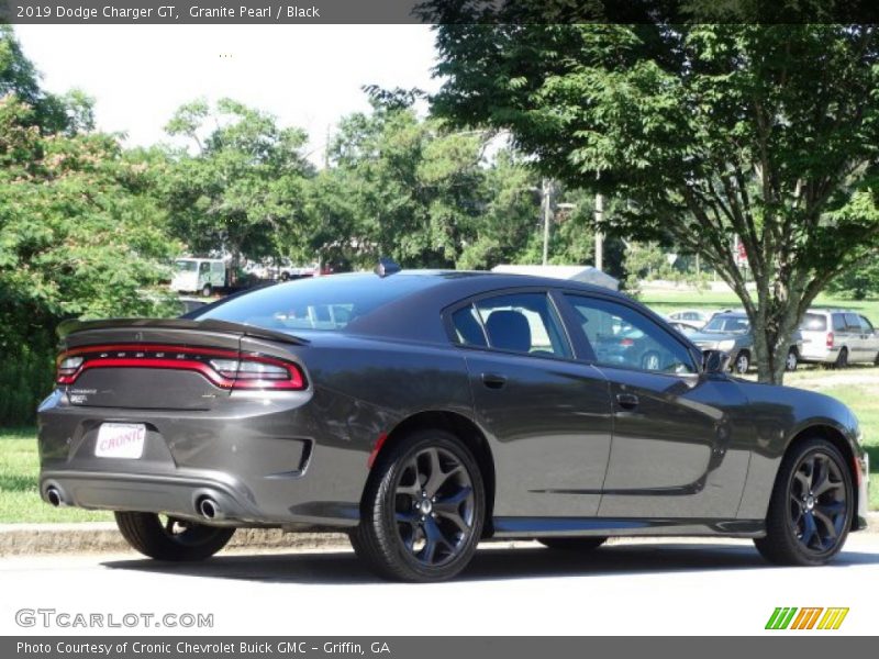 Granite Pearl / Black 2019 Dodge Charger GT