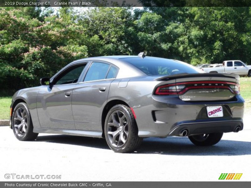 Granite Pearl / Black 2019 Dodge Charger GT