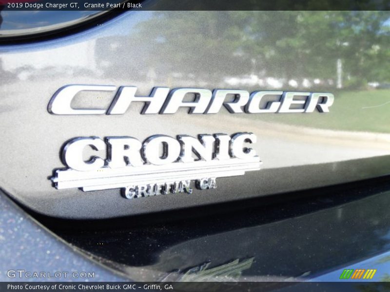 Granite Pearl / Black 2019 Dodge Charger GT