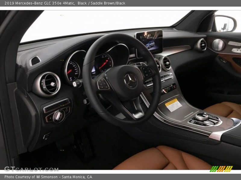 Black / Saddle Brown/Black 2019 Mercedes-Benz GLC 350e 4Matic