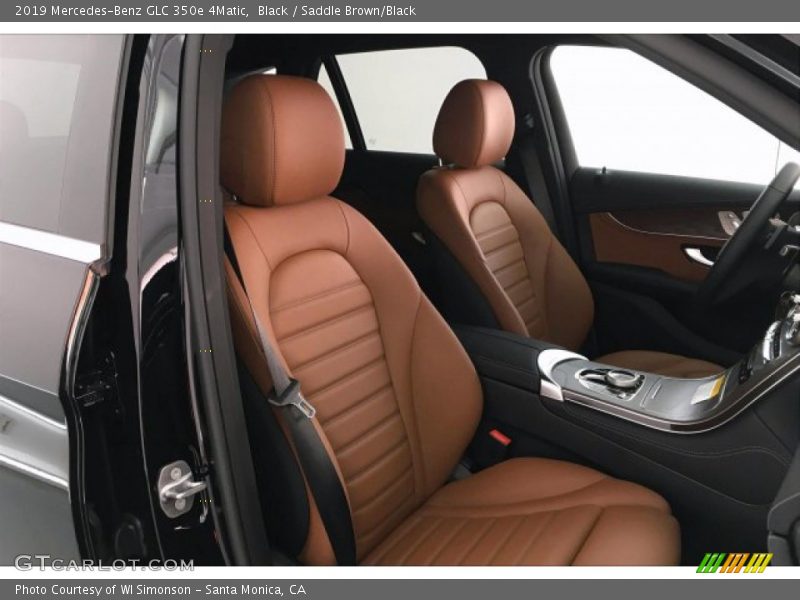 Black / Saddle Brown/Black 2019 Mercedes-Benz GLC 350e 4Matic