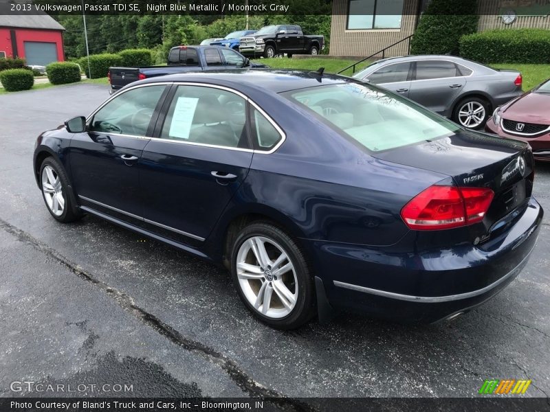 Night Blue Metallic / Moonrock Gray 2013 Volkswagen Passat TDI SE