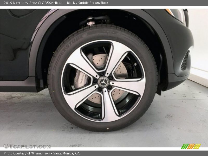Black / Saddle Brown/Black 2019 Mercedes-Benz GLC 350e 4Matic