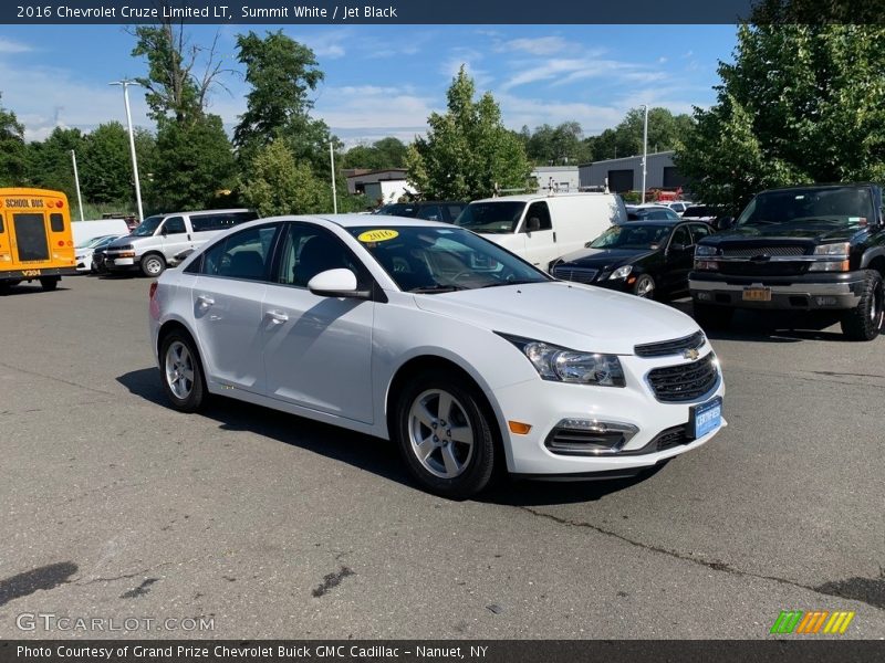 Summit White / Jet Black 2016 Chevrolet Cruze Limited LT
